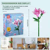 Mould King 24002 - Rhododendron du monde des fleurs (132...
