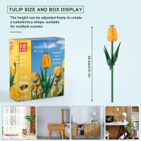 Mold King 24012 - Flower World Tulip ferm&eacute; (83...