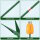 Mold King 24012 - Flower World Tulip closed (83 pieces)