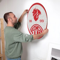 AC Milan - Retro Logo - Holz Puzzle Gr&ouml;sse L (500 Teile)