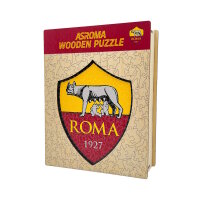 AS Roma - Logo - Wooden Puzzle Size M (270 pieces)