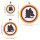 AS Roma - Lupetto Logo - Puzzle en Bois Taille S (150 Pi&egrave;ces)