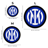 FC Inter Mailand - Logo - Holz Puzzle Gr&ouml;sse L (500 Teile)