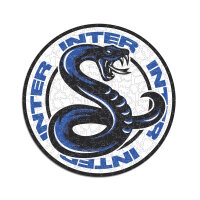 FC Inter Milan - Logo Biscione - Puzzle in Legno Taglia S (150 Pezzi)