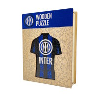 FC Inter Milan - Maillot - Puzzle en Bois Taille S (150 Pi&egrave;ces)