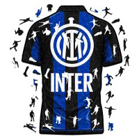 FC Inter Milan - Maglia - Puzzle in Legno Taglia M (270 Pezzi)