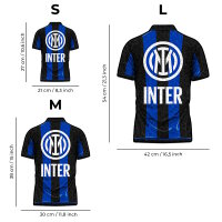 FC Inter Milan - Maillot - Puzzle en bois Taille L (500 pi&egrave;ces)