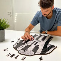 Juventus FC - Maglia - Puzzle in Legno Taglia M (270 Pezzi)