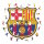 FC Barcelone - Logo - Puzzle en bois Taille S (150 pi&egrave;ces)