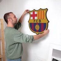 FC Barcelona - Logo - Puzzle in Legno Taglia M (270 Pezzi)