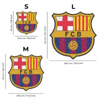 FC Barcelona - Logo - Puzzle in Legno Taglia L (500 Pezzi)