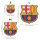 FC Barcelona - Logo - Puzzle in Legno Taglia L (500 Pezzi)