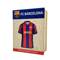 FC Barcelona - Trikot - Holz Puzzle Gr&ouml;sse S (150 Teile)