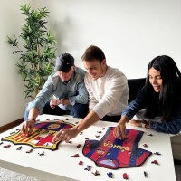 FC Barcelona - Trikot - Holz Puzzle Gr&ouml;sse L (500 Teile)
