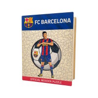 FC Barcelone - Robert Lewandowski - puzzle en bois taille S (150 pi&egrave;ces)