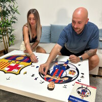 FC Barcelone - Robert Lewandowski - puzzle en bois taille L (500 pi&egrave;ces)