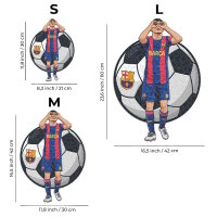 FC Barcelona - Pedri - Wooden Puzzle Size S (150 pieces)