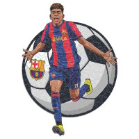 FC Barcelona - Lamine Yamal - Holz Puzzle Gr&ouml;sse M (270 Teile)