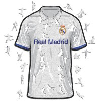 Real Madrid CF - Maillot - Puzzle en bois Taille M (270 pi&egrave;ces)