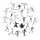 Real Madrid CF - 5 Players - Wooden Puzzle Size S (150 pieces)