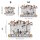 Real Madrid CF - 5 giocatori - puzzle in legno taglia M (270 pezzi)