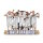 Real Madrid CF - 5 Spieler - Holz Puzzle Gr&ouml;sse L (500 Teile)