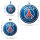 PSG FC - Logo - Puzzle en Bois Taille S (150 Pi&egrave;ces)