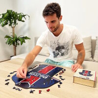 PSG FC - Maglia - Puzzle in Legno Taglia L (500 pezzi)
