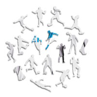 Olympique Marseille - Trikot - Holz Puzzle Gr&ouml;sse M (270 Teile)