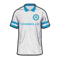 Olympique Marseille - Trikot - Holz Puzzle Gr&ouml;sse M (270 Teile)