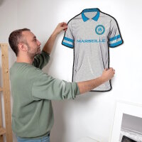 Olympique Marseille - Trikot - Holz Puzzle Gr&ouml;sse M (270 Teile)