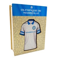 Olympique Marseille - jersey - wooden puzzle size L (500 pieces)