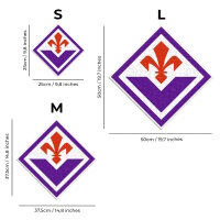 ACF Fiorentina - Logo - Puzzle en bois Taille L (500 pi&egrave;ces)