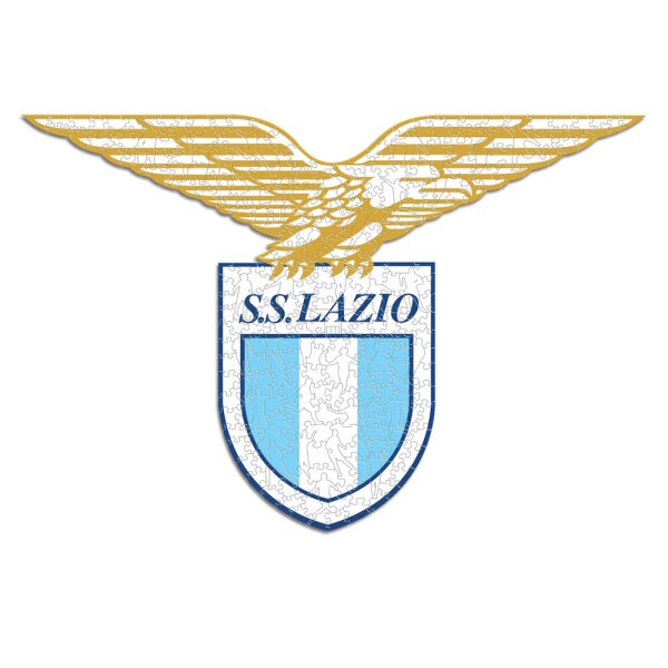 SS Lazio - Logo - Puzzle in Legno Taglia M (270 Pezzi)