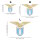 SS Lazio - Logo - Puzzle in Legno Taglia M (270 Pezzi)