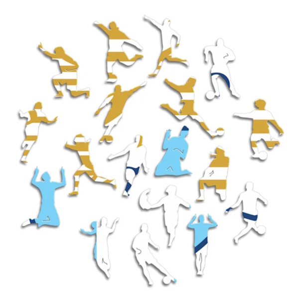 SS Lazio - Logo - Holz Puzzle Gr&ouml;sse L (500 Teile)