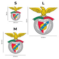 SL Benfica - Logo - Puzzle in Legno Taglia M (270 Pezzi)