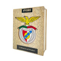 SL Benfica - Logo - Puzzle en bois Taille L (500 pi&egrave;ces)