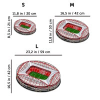 SL Benfica Stadium - Holz Puzzle Gr&ouml;sse S (150 Teile)