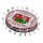 SL Benfica Stadium - Wooden Puzzle Size L (500 pieces)