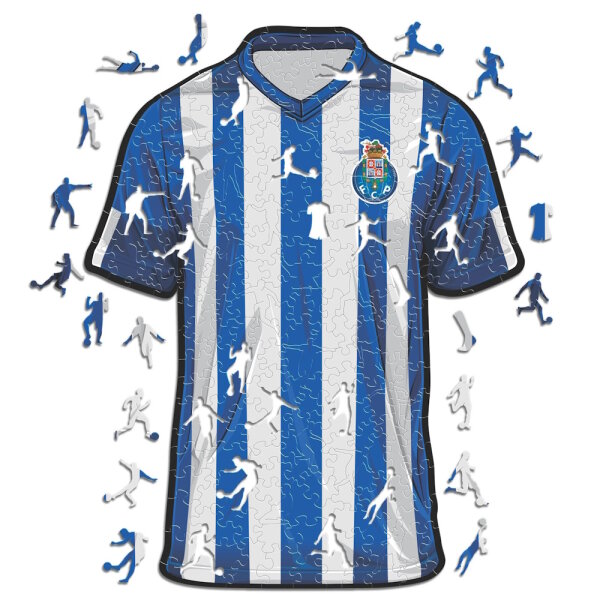 FC Porto - Maillot - Puzzle en bois Taille M (270 pi&egrave;ces)