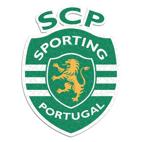 Sporting CP - Logo - Puzzle en bois Taille M (270 pi&egrave;ces)