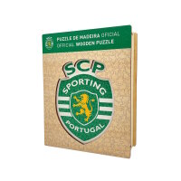 Sporting CP - Logo - Puzzle en bois Taille L (500 pi&egrave;ces)