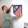 Atletico Madrid - Logo - Puzzle in Legno Taglia L (500 Pezzi)