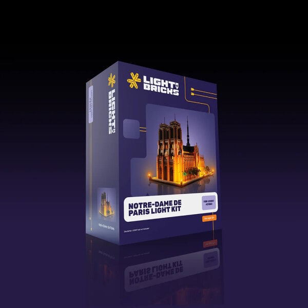 LMB 2.0 Kit di luci per il set LEGO&reg; 21061 Notre-Dame de Paris