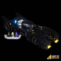 Les ensembles déclairage LEGO® 76139 DC Super Heros 1989 Batmobile
