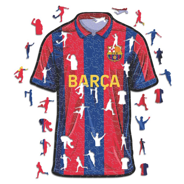 FC Barcelona - Trikot - Holz Puzzle
