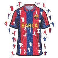FC Barcelone - Maillot - Puzzle en bois