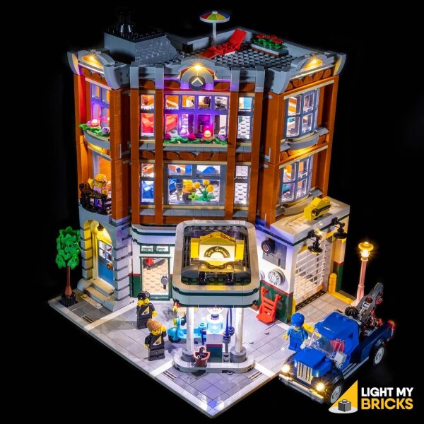 LED Beleuchtungs-Set für LEGO® 10264 Eckgarage