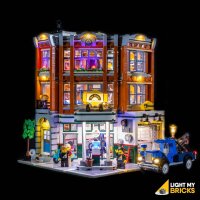 Les ensembles déclairage LEGO® 10264 Le garage du coin